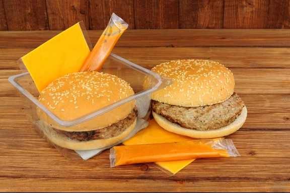 Microwavable Quarter Pounder with Cheese and Sauce